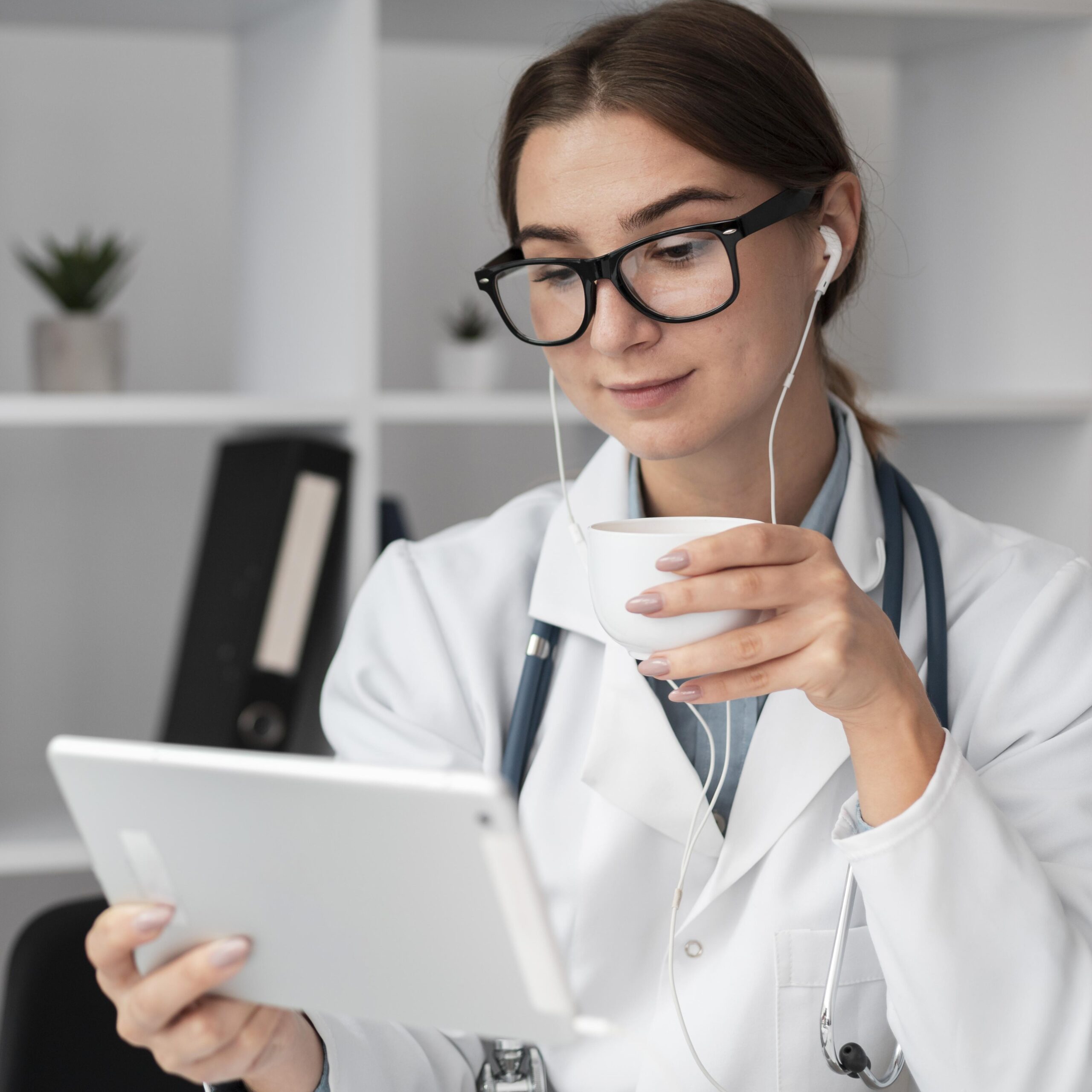 portrait-doctor-video-conferencing-clinic